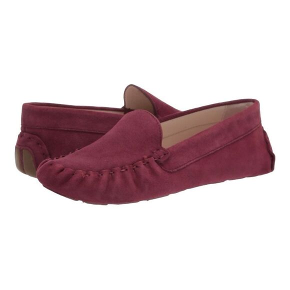 Cole Haan Women’s Evelyn Driver BurgundySlip On Driving Loafer W18791 Size 8B - Picture 1 of 6